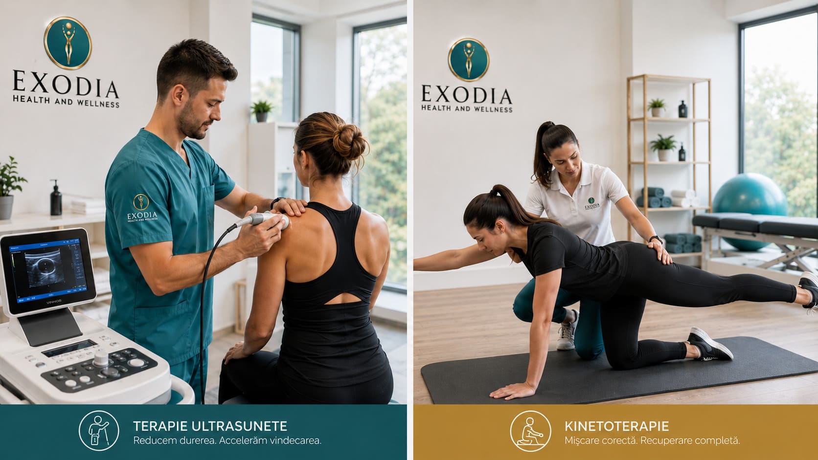 Kinetoterapie vs fizioterapie — care e diferența și de care ai nevoie?